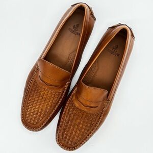 Men’s The J Peterson Leather Loafers Light Brown. Never worn Size 13